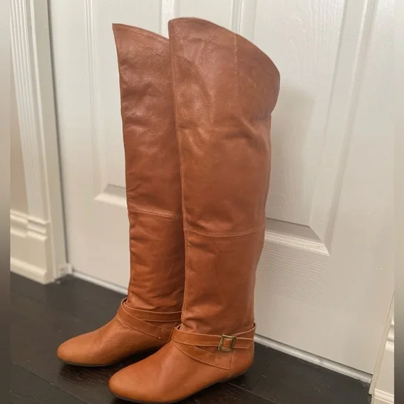 Chinese laundry cognac boots discount